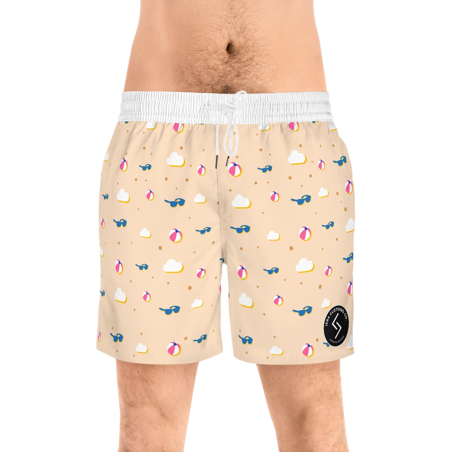 Men's Mid-Length Swim Shorts (AOP)