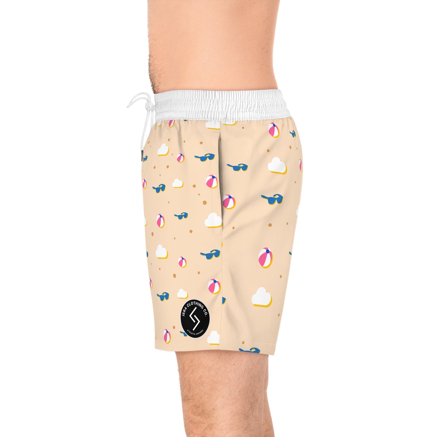 Men's Mid-Length Swim Shorts (AOP)